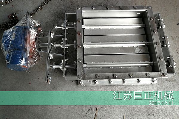 方形擋板門（寬5m）完美下線，入庫前一覽