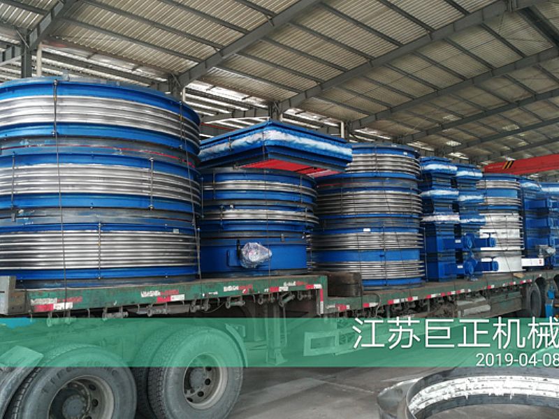 擋板門/非金屬膨脹節(jié)完工，準(zhǔn)備發(fā)往山東客戶