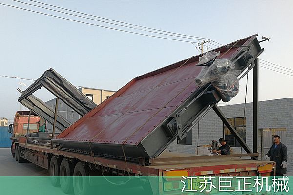 巨正機(jī)械公司擋板門，裝車發(fā)貨了
